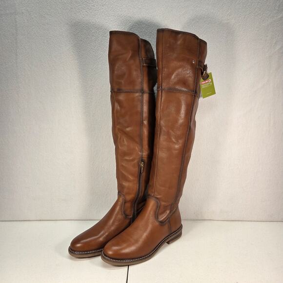 Pikolinos Aldaya Musketeer Riding Tall Boots Cuero Women's Size EU 39 NWOT - Picture 2 of 12